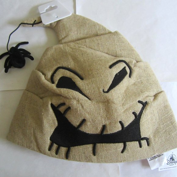 Disney Accessories - Disney Oogie Boogie Black Spider Adult Hat